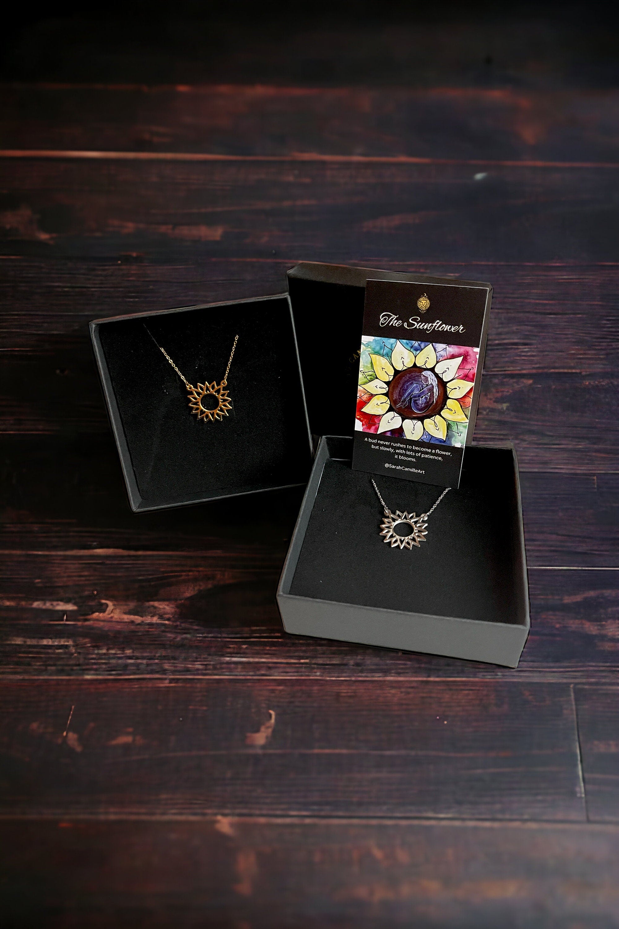 Sunflower Necklace