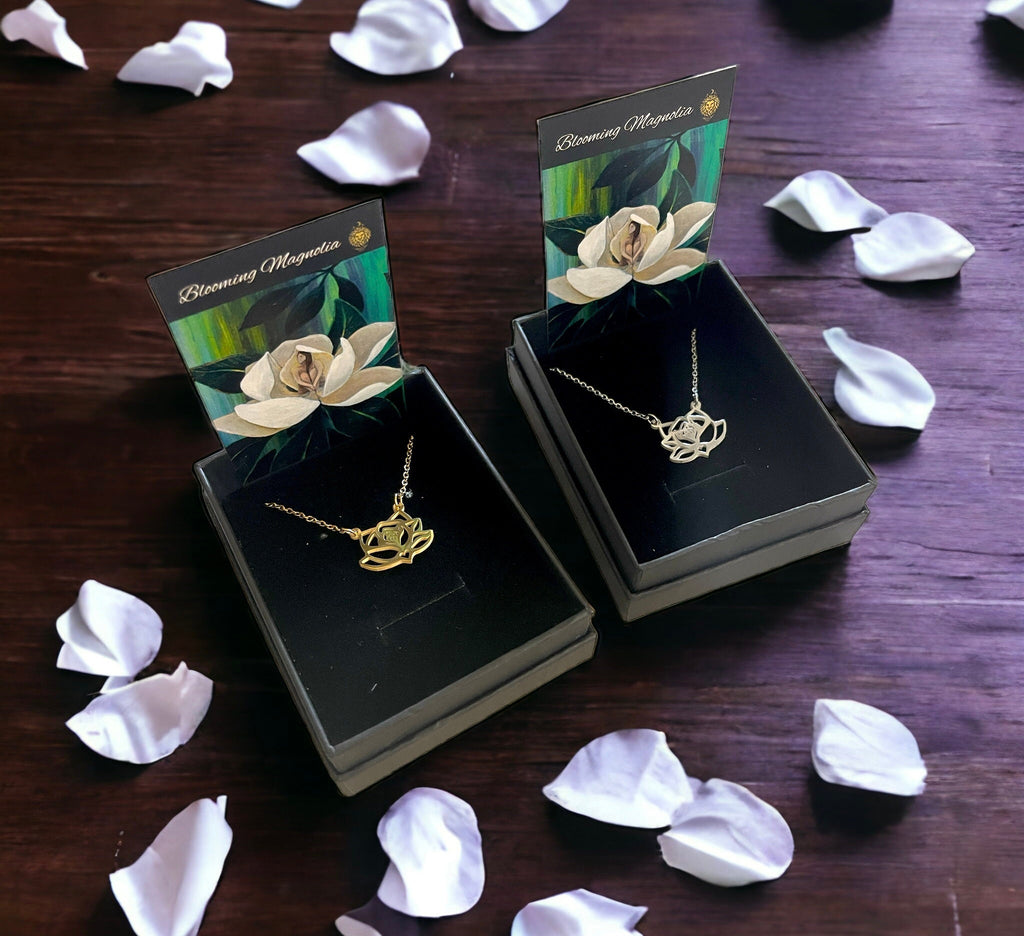 Blooming Magnolia Necklace