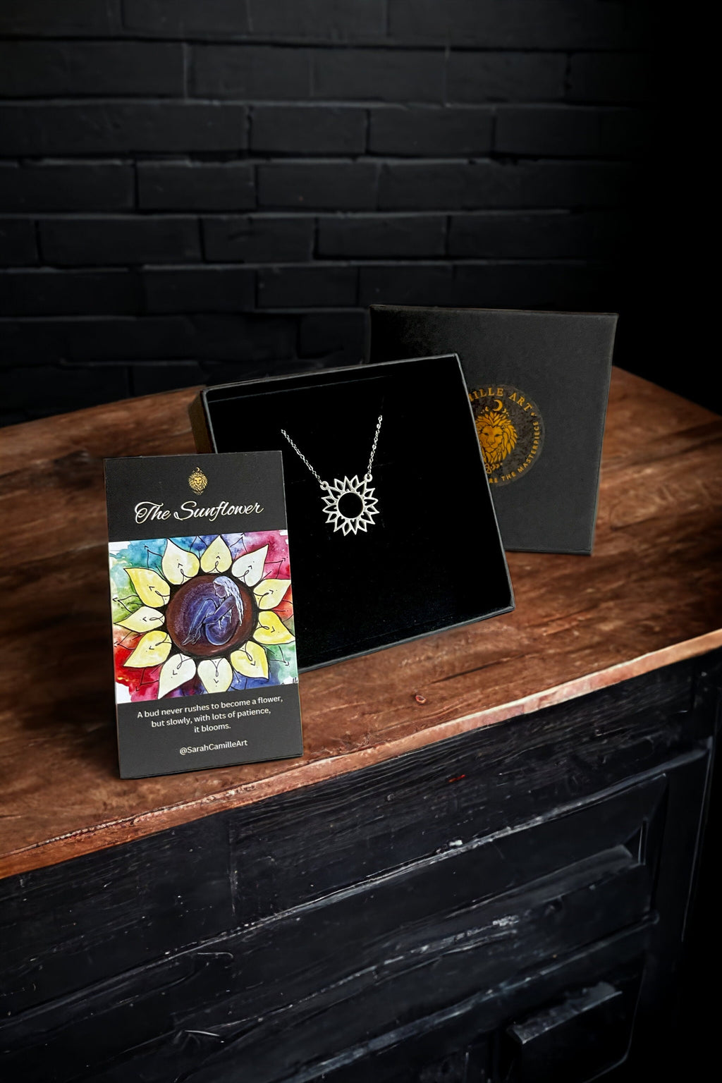 Sunflower Necklace