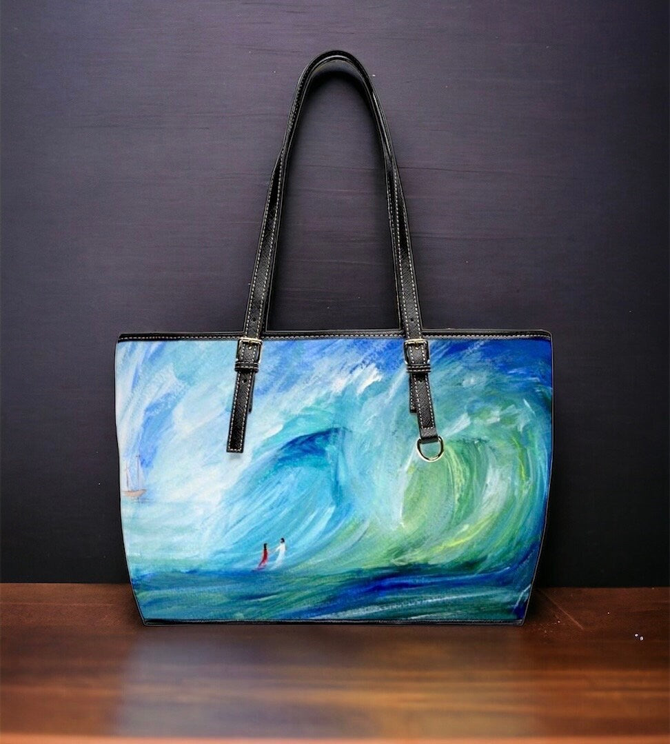 Walking on Water Shoulder Bag