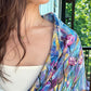 Dawn Arrives silk satin scarf