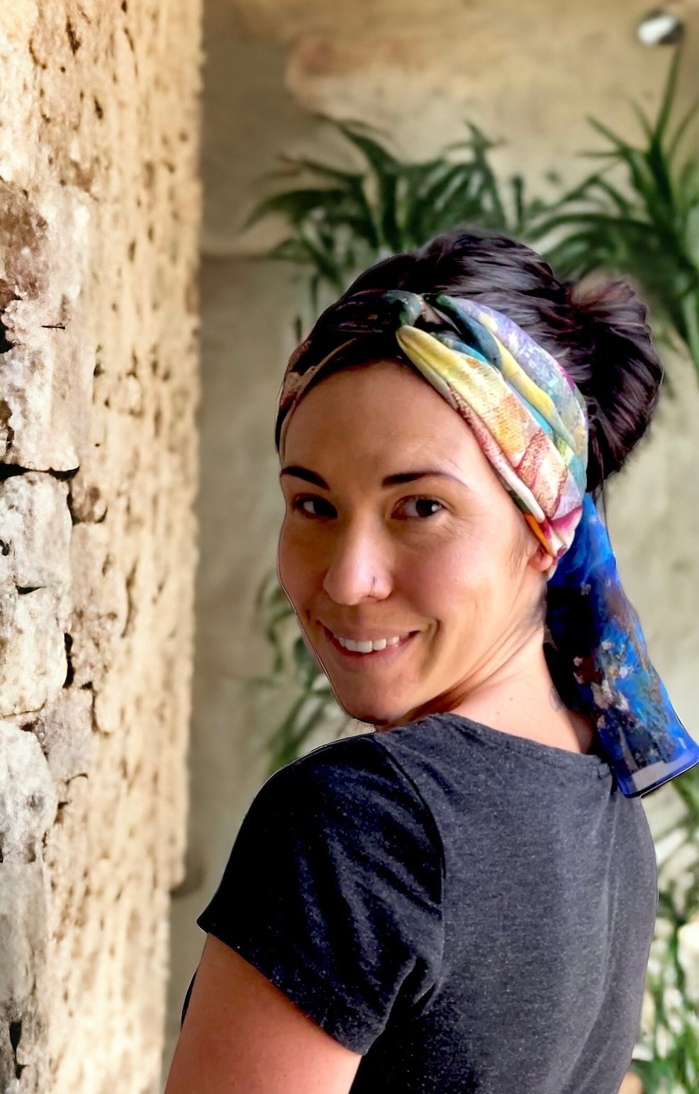 Creation Silk Chiffon Scarf