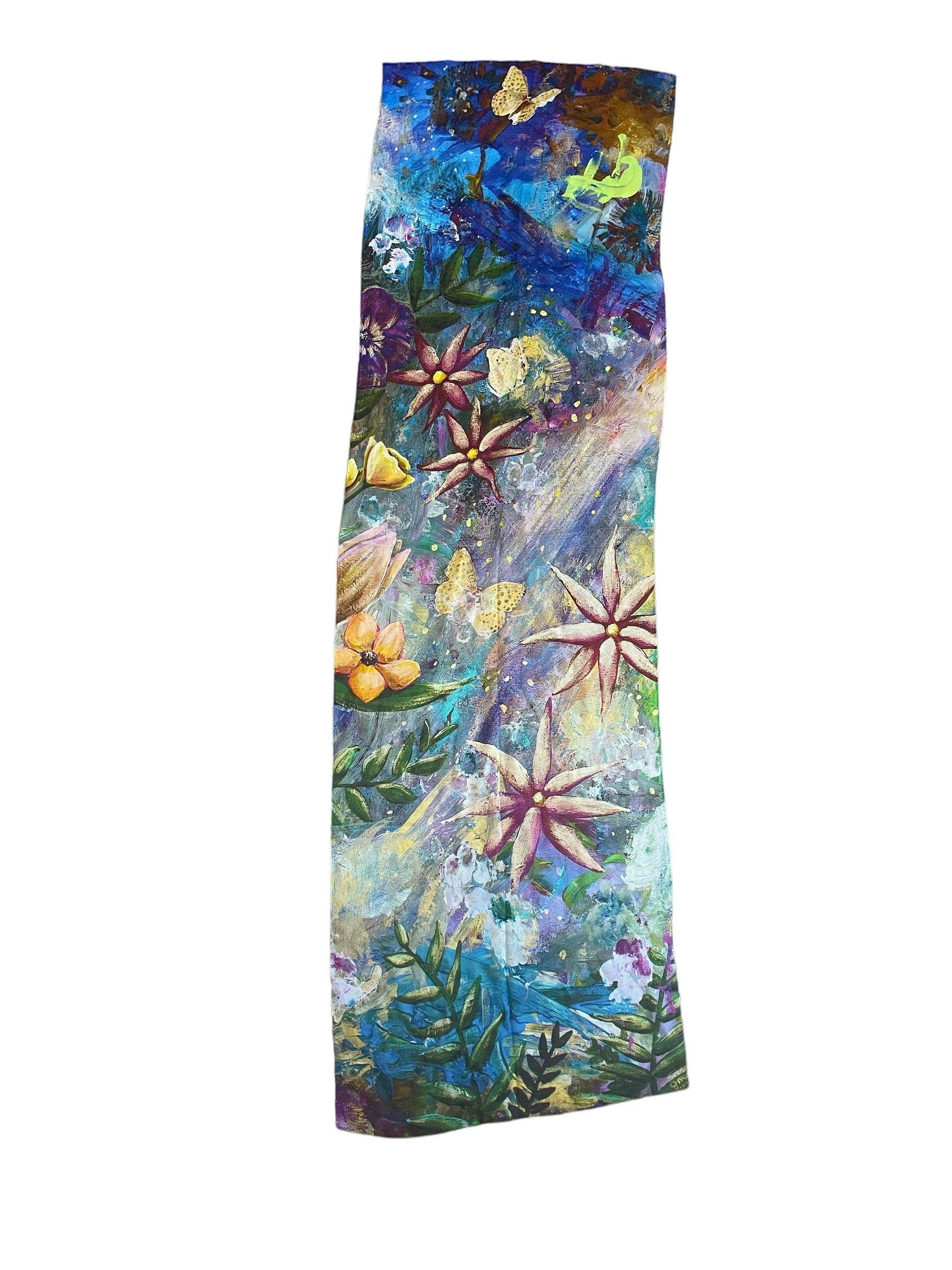 Creation Silk Chiffon Scarf