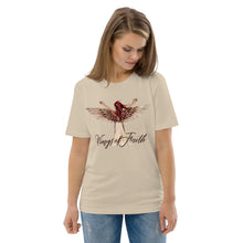 Load image into Gallery viewer, Wings of Faith women&#39;s organic cotton Tee
