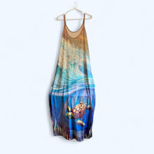 Load image into Gallery viewer, Sea Turtle Long maxi dress with pockets
