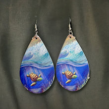 Load image into Gallery viewer, Sea Turtle Earrings
