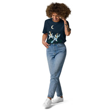 Load image into Gallery viewer, Women&#39;s organic cotton Night Lillies Tee
