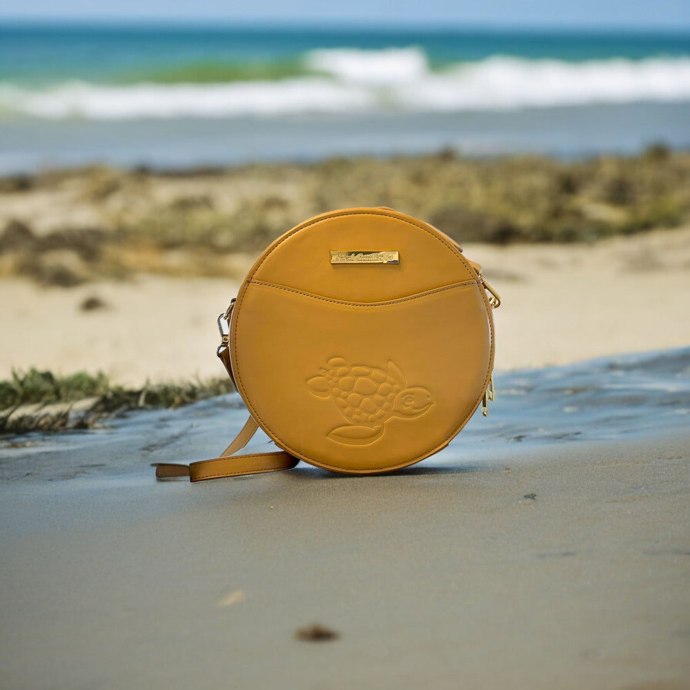 The Little Sea Turtle round crossbody bag