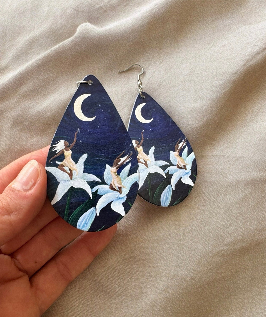 Night Lillies Earrings