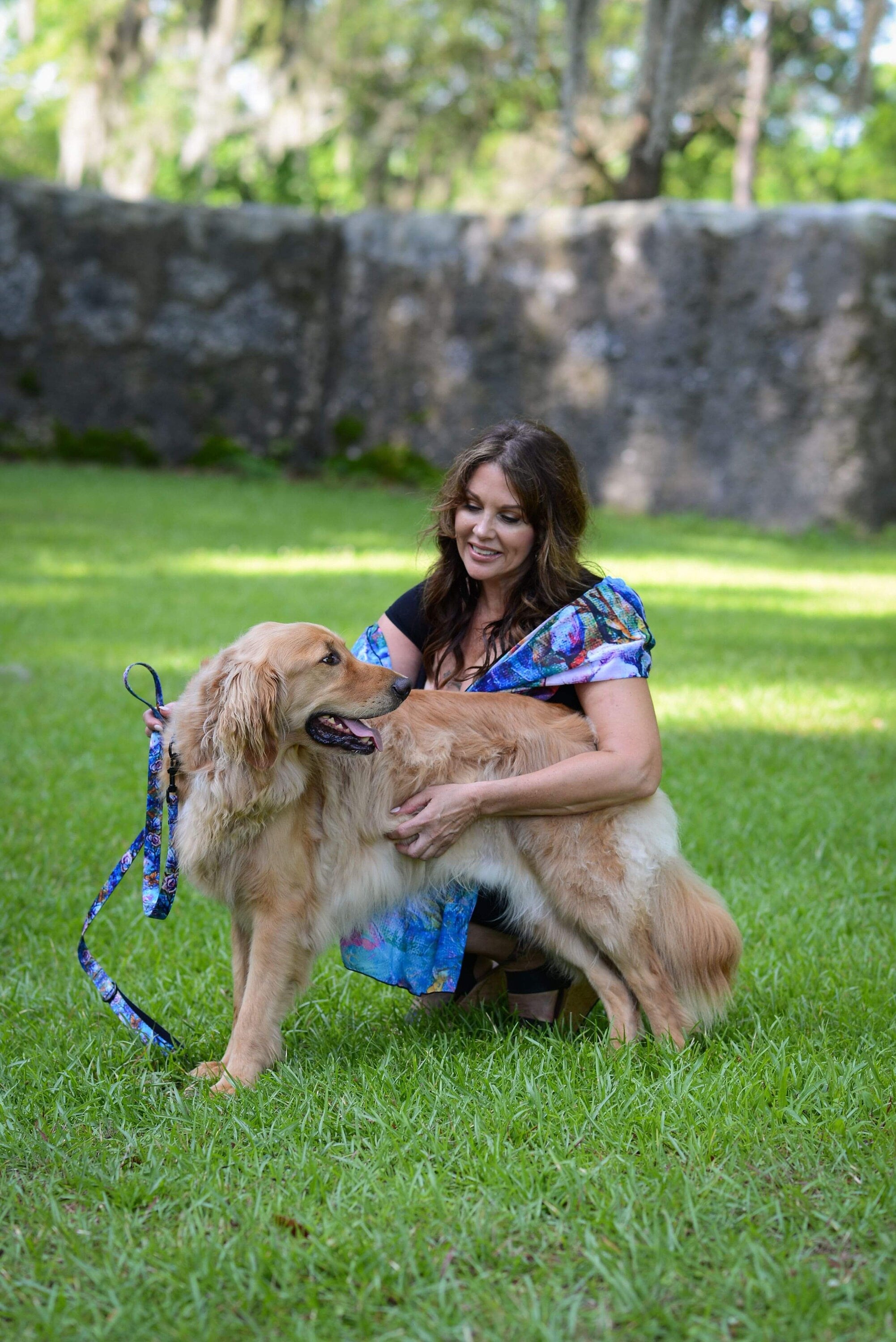 The Behold Collection Pet Fashion Collar and Leash sets for dogs by Sarah Camille Art