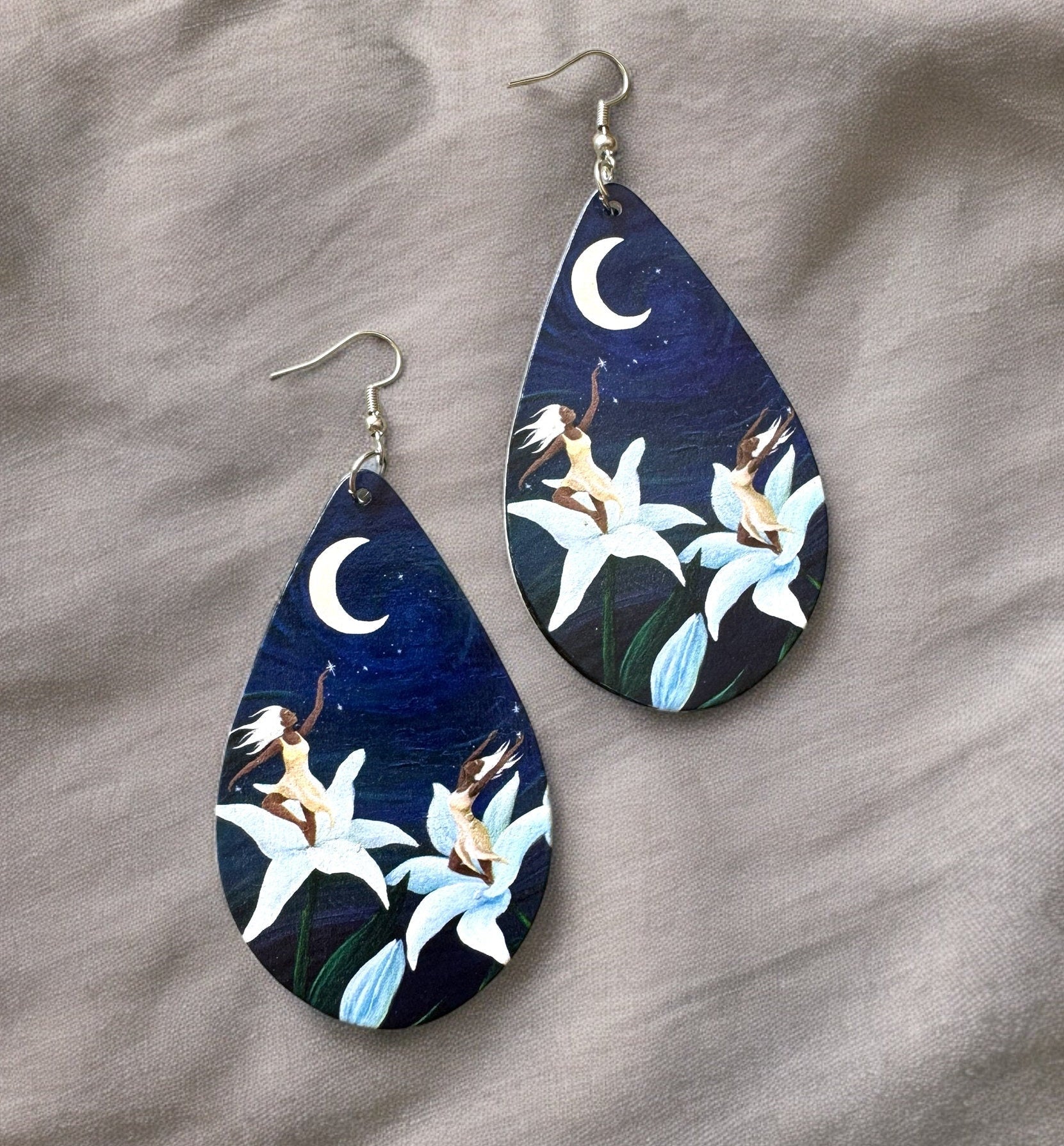 Night Lillies Earrings
