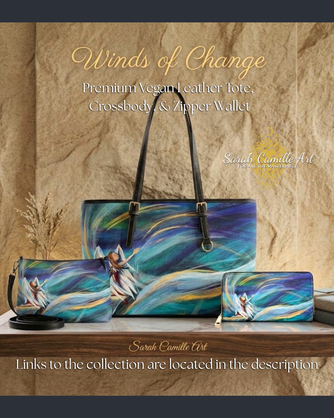 Winds of Change Collection: Zipper Wallet
